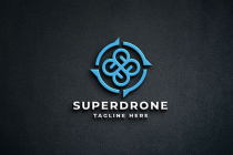 Super Drone Logo Template Screenshot 1
