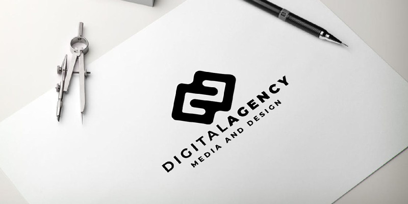 Digital Agency Company Logo Template