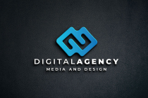 Digital Agency Company Logo Template Screenshot 1