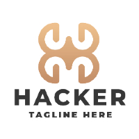 Hacker - Letter H Logo Template