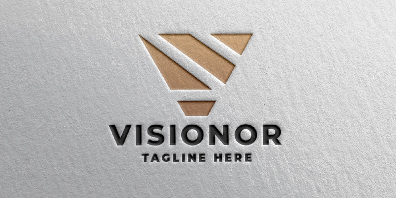 Visionor - Letter V Logo Temp