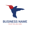 Creative  Flying Bird Logo Design Concept