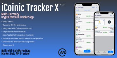 iCoinic Tracker X - Crypto Portfolio Tracker iOS