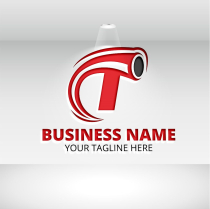 Turbo Letter T Logo design Screenshot 2