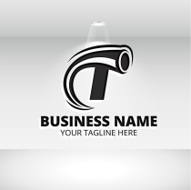 Turbo Letter T Logo design Screenshot 3