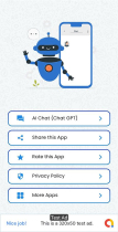 Chat Bot - Open AI - ChatGPT - Android App  Screenshot 2