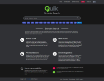 QuikDomain - Domain Searching And Affiliate Tool Screenshot 2