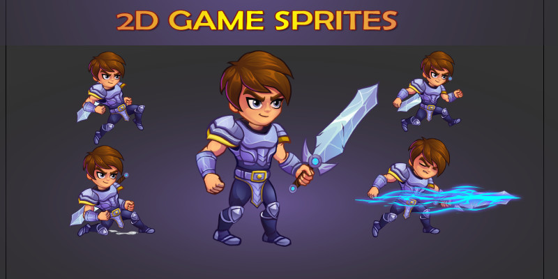 2D Game Character Sprites Sheets 001