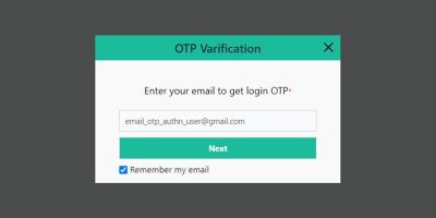 Email OTP Authentication WordPress