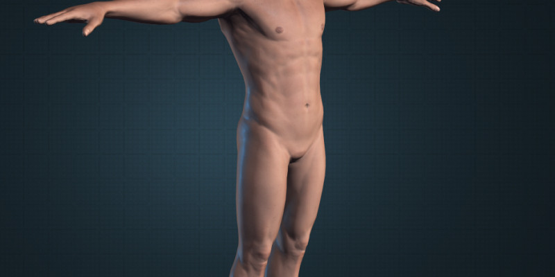 3D  Male Gaming Character Low Poly Model