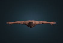 3D  Male Gaming Character Low Poly Model Screenshot 7