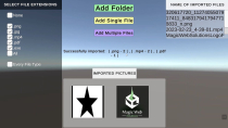 File Manager for WebGL - Unity Screenshot 1