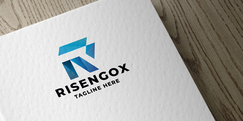 Risengox Letter R Logo Template