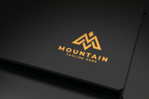 Mountain Letter M Logo Template Screenshot 3