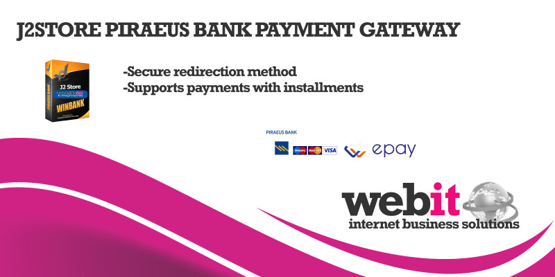Piraeus Bank ePay Payment Gateway For J2Store 