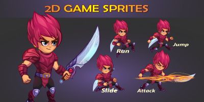 Game Character  Character Sprites 002