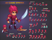 Game Character  Character Sprites 002 Screenshot 1