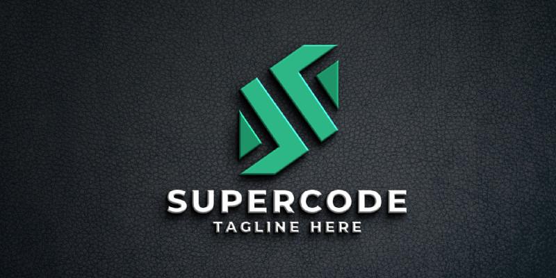 Super Code - Letter S Logo Temp