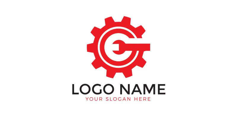 Creative Gear Logo Template