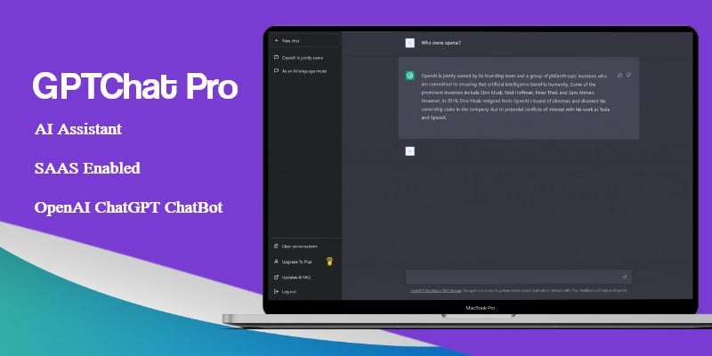 GPTChat Pro - OpenAI ChatGPT ChatBot