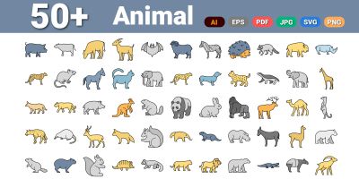 Animal and Mammal Vector 