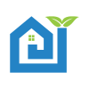 Modern Eco Home  Logo design