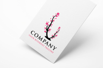 Cherry Blossom sakura Logo design Screenshot 2