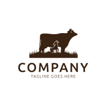 Cow and Goat Farm Logo  Screenshot 1