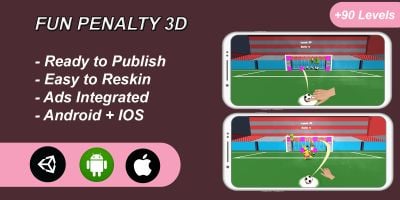 Fun Penalty 3D - Complete Unity Game