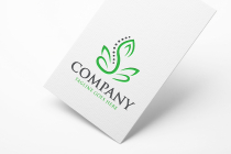 Yoga Fitness Logo Template Screenshot 1