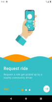 Ice Car - Taxi Booking Customer App UI Flutter Screenshot 2