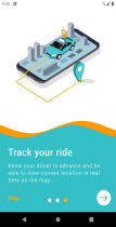 Ice Car - Taxi Booking Customer App UI Flutter Screenshot 4