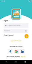 Ice Car - Taxi Booking Customer App UI Flutter Screenshot 5