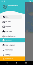 Ice Car - Taxi Booking Customer App UI Flutter Screenshot 11
