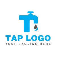 Tap Logo water supply logo