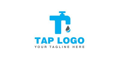 Tap Logo water supply logo