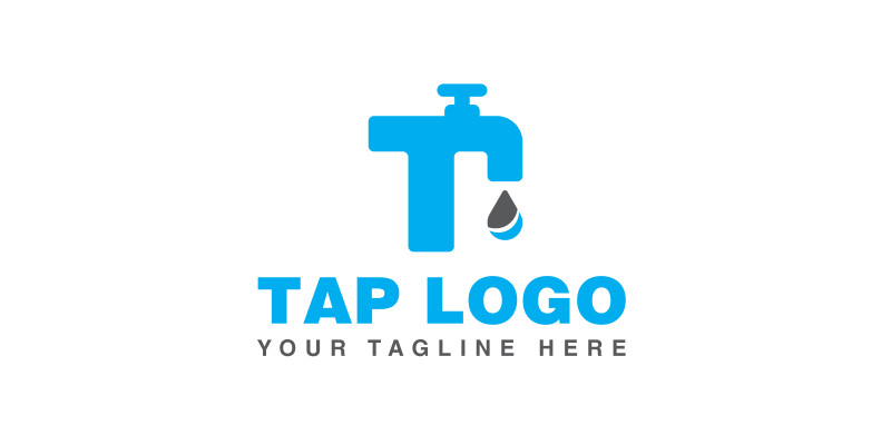 Tap Logo water supply logo