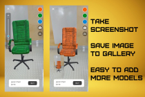 AR Furniture Complete Template in Unity3D Screenshot 3