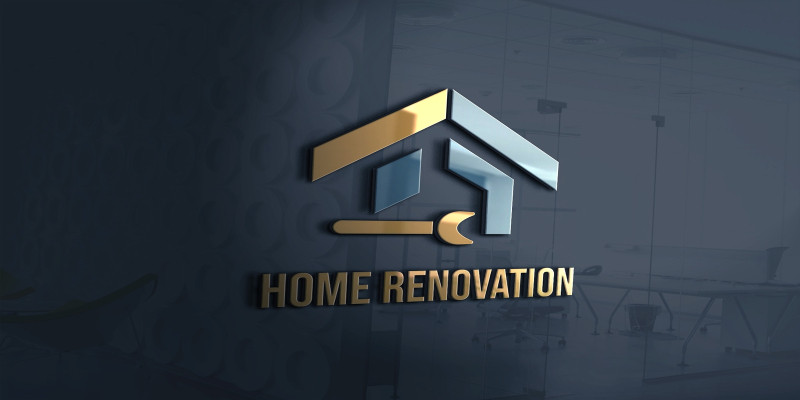 Home Renovation Logo Template For Home Repair