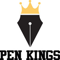 Pen Kings Logo Template For Pen Shop