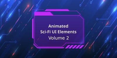 Animated Sci-Fi UI Elements for Unity 3D Vol. 2