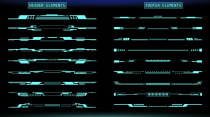 Animated Sci-Fi UI Elements for Unity 3D Vol. 2 Screenshot 1