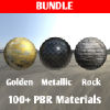 PBR Materials-Texture Pack Bundle for Unity 3D