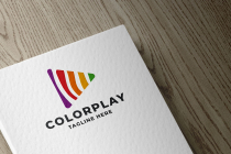 Color Play Pro Logo Template Screenshot 2