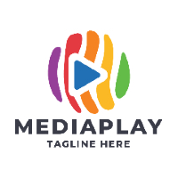 Media Play Pro Logo Template