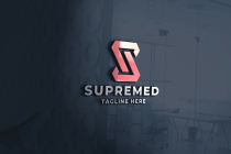 Supremed Letter S Pro Logo Template Screenshot 1