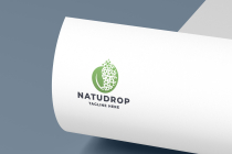 Nature Drop Pro Logo Template Screenshot 1