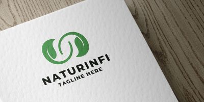 Nature Infinity Pro Logo Template