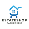 Real Estate Shop Pro Logo Template