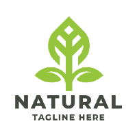 Natural Pro Logo Template